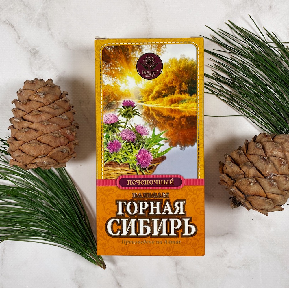 Бальзам "Горная Сибирь" Печеночный