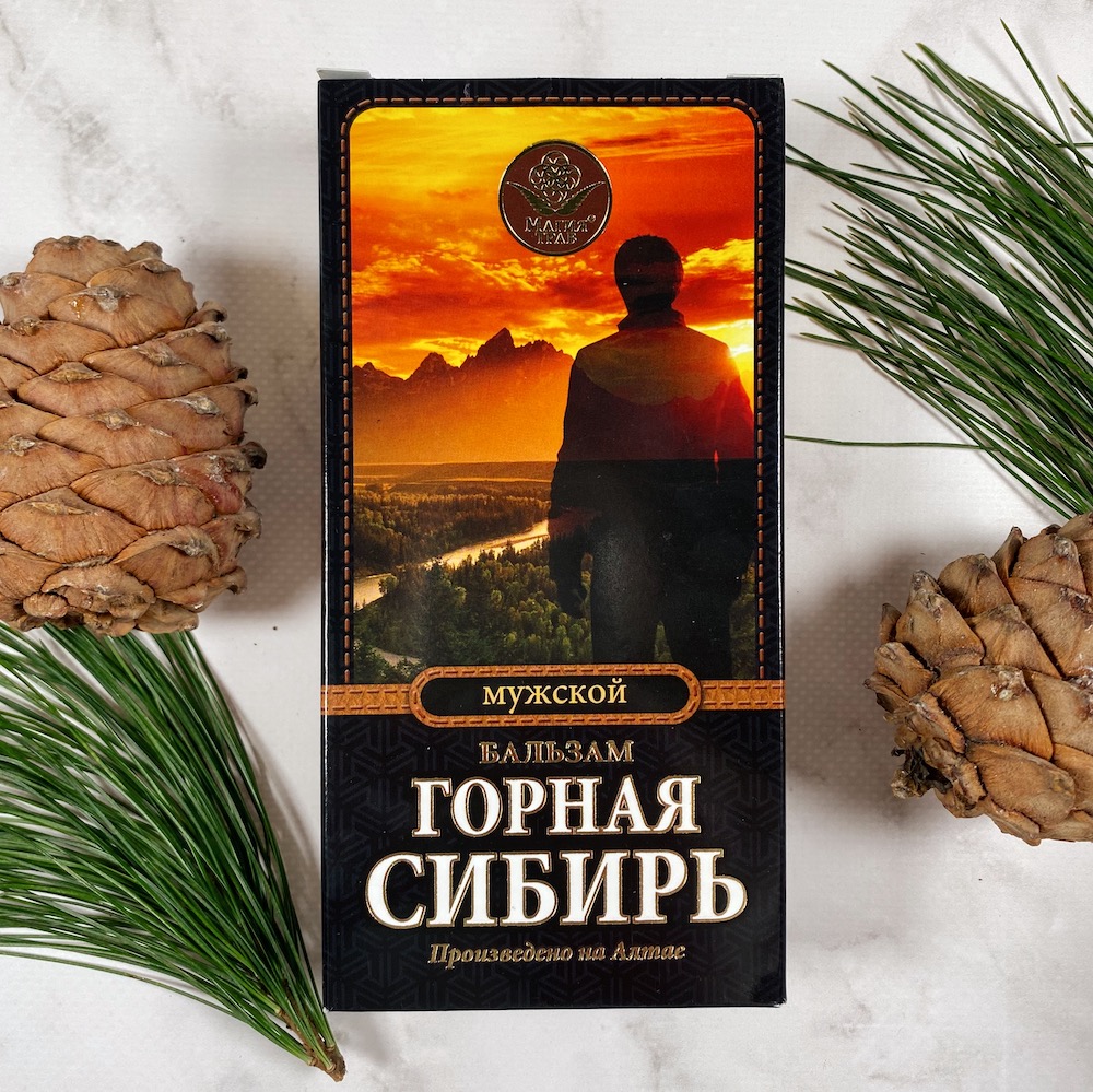 Бальзам "Горная Сибирь" мужской