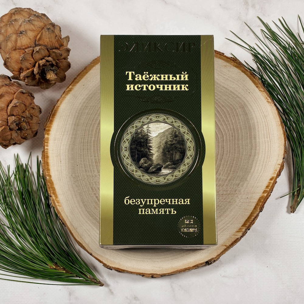 Эликсир "Таёжный источник" безупречная память