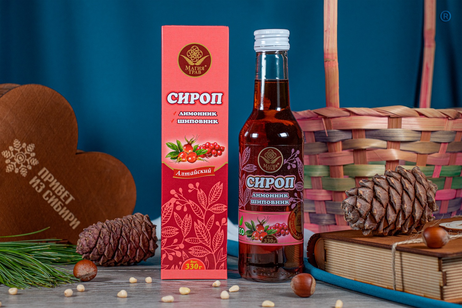 Сироп лимонник/шиповник