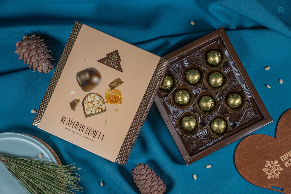 Конфеты Кедровая Комета 120 гр СК