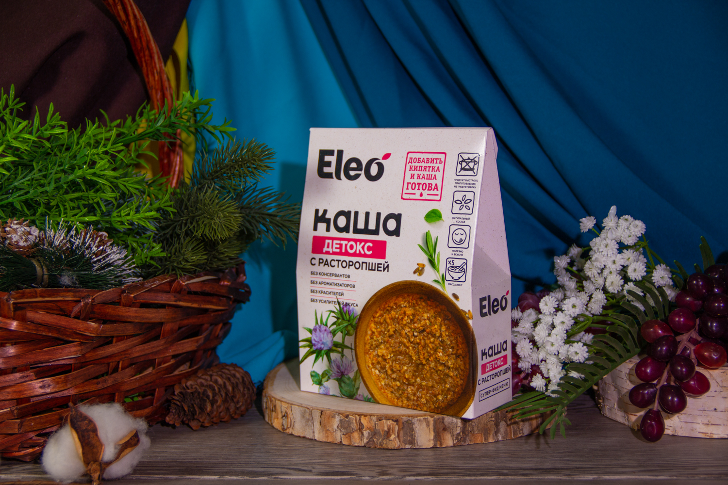 Каша "Детокс" с расторопшей "Eleo" (5* .)