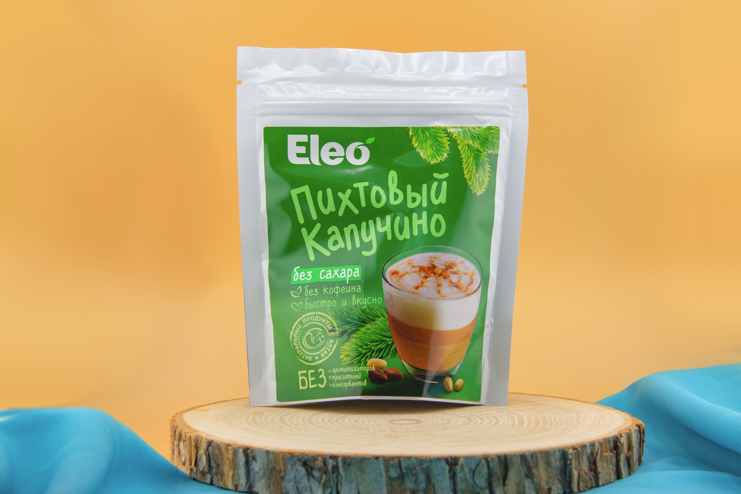 Пихтовый капучино без сахара "Eleo"